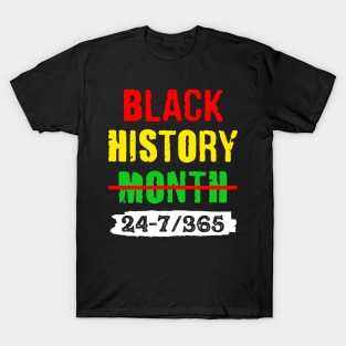 Black History Month African American Pride Gift T-Shirt